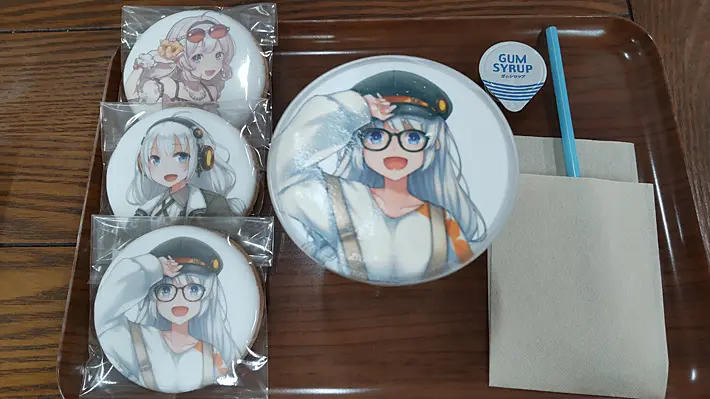 紲星あかりグラッテとアイシングクッキー