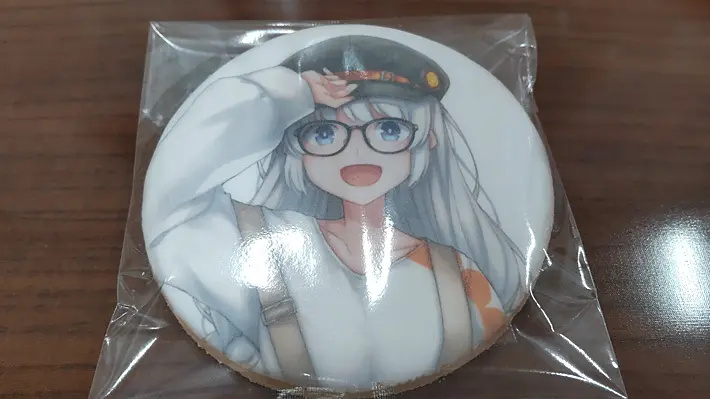 メガネ紲星あかりアイシングクッキー